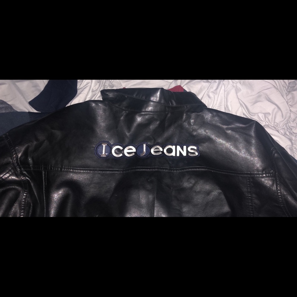 Iceberg black jacket from icejeans